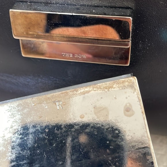 The Row Bicolor Runway Bag Black and White Top Handle - Picture 14 of 16